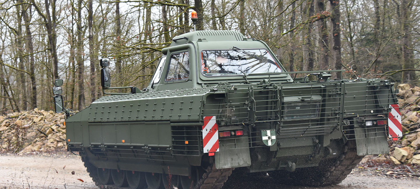 Training-Fahrschulpanzer-Stage